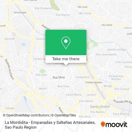 La Mordidita - Empanadas y Salteñas Artesanales map