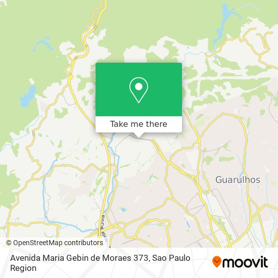Avenida Maria Gebin de Moraes 373 map