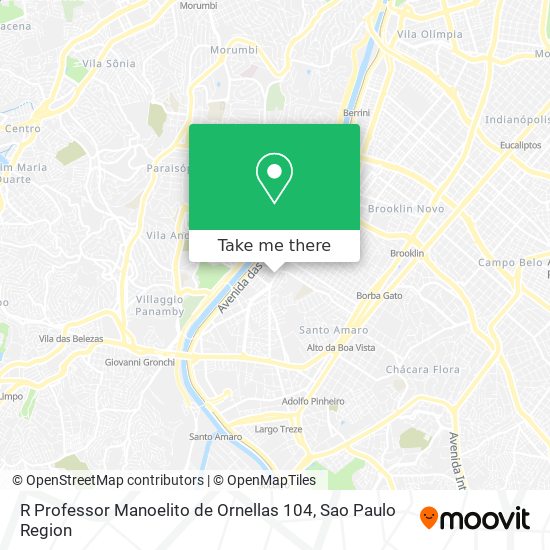 Mapa R Professor Manoelito de Ornellas 104