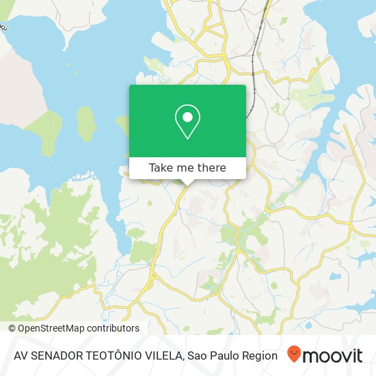 AV SENADOR TEOTÔNIO VILELA map