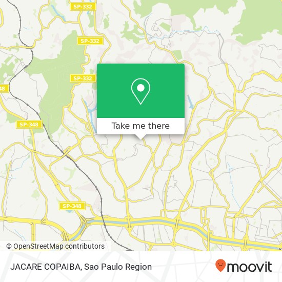 JACARE COPAIBA map