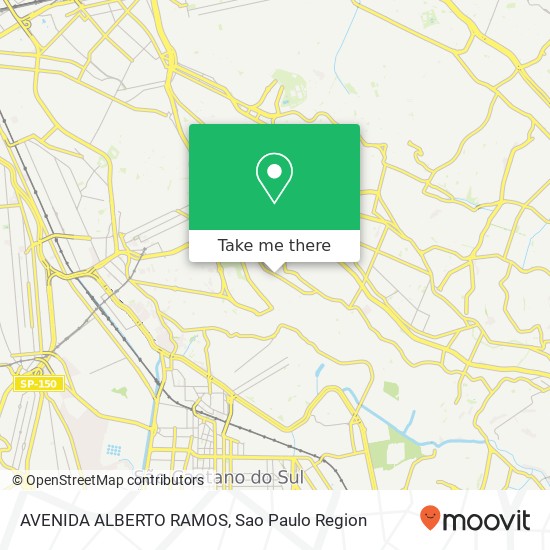 AVENIDA ALBERTO RAMOS map