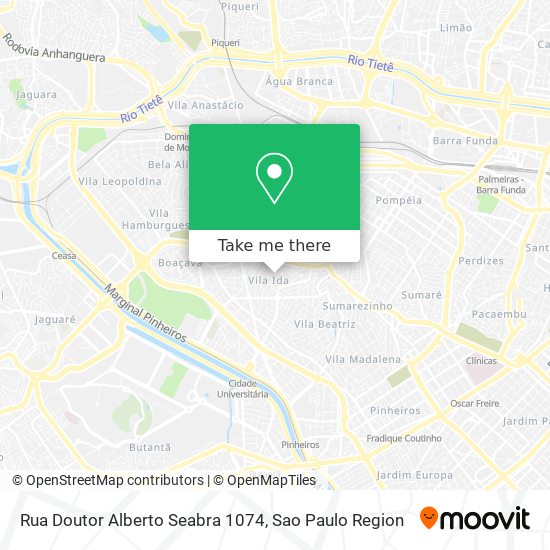 Rua Doutor Alberto Seabra 1074 map