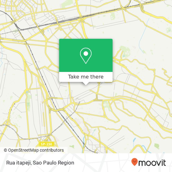 Rua itapeji map