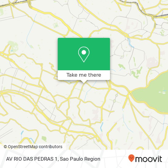 AV RIO DAS PEDRAS 1 map