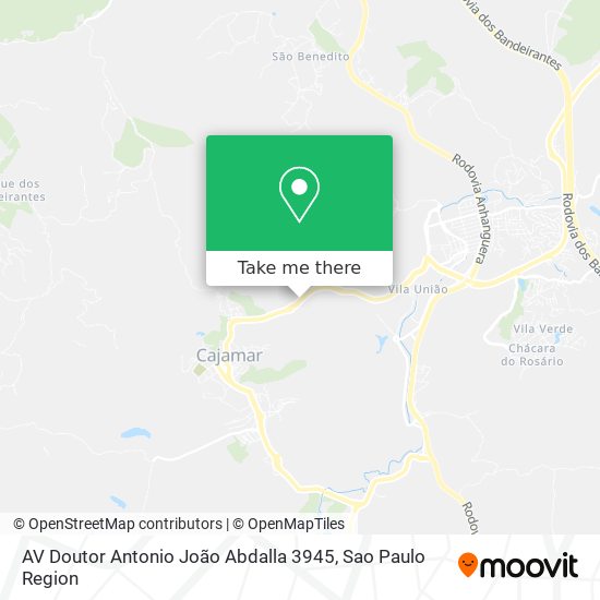 AV Doutor Antonio João Abdalla 3945 map