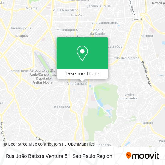 Mapa Rua João Batista Ventura 51