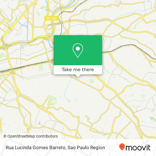 Rua Lucinda Gomes Barreto map