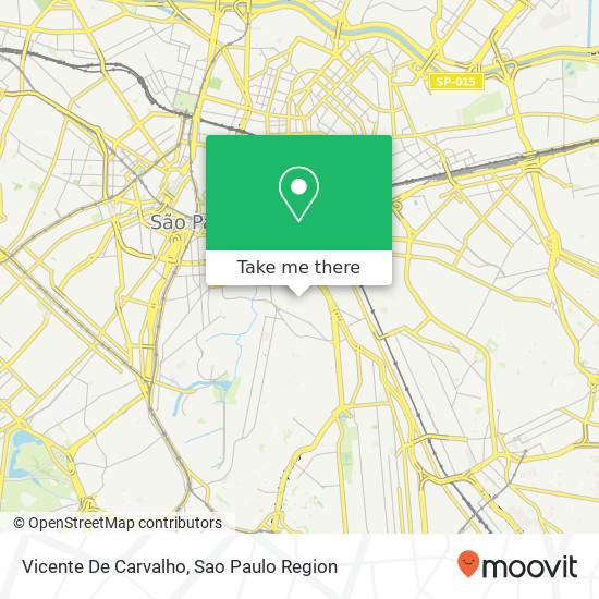 Mapa Vicente De Carvalho