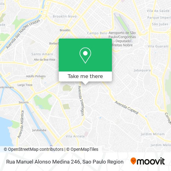 Rua Manuel Alonso Medina 246 map