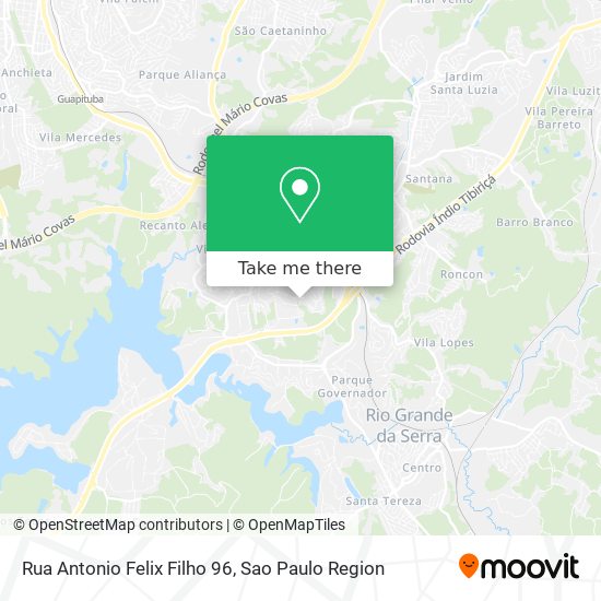 Rua Antonio Felix Filho 96 map