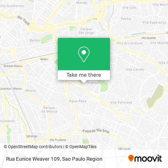 Rua Eunice Weaver 109 map