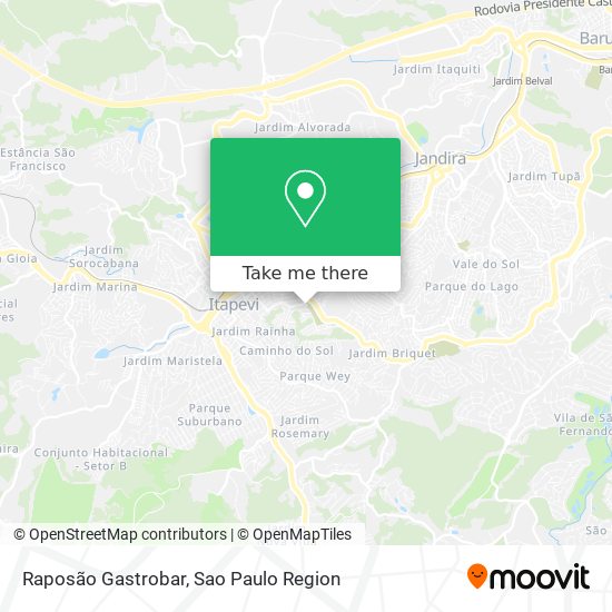 Raposão Gastrobar map