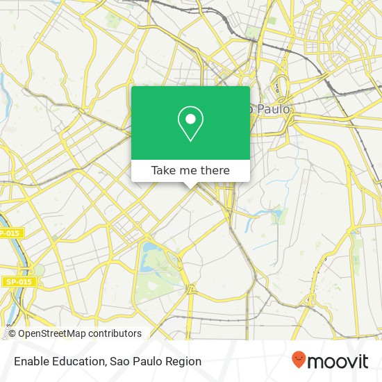 Mapa Enable Education