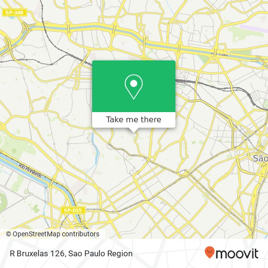 Mapa R Bruxelas 126