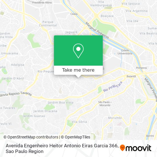 Avenida Engenheiro Heitor Antonio Eiras Garcia 366 map