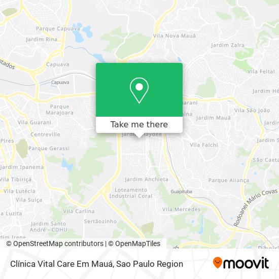 Clínica Vital Care Em Mauá map