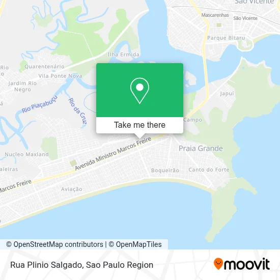 Rua Plinio Salgado map