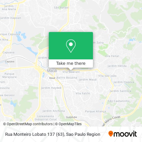 Rua Monteiro Lobato 137 (63) map