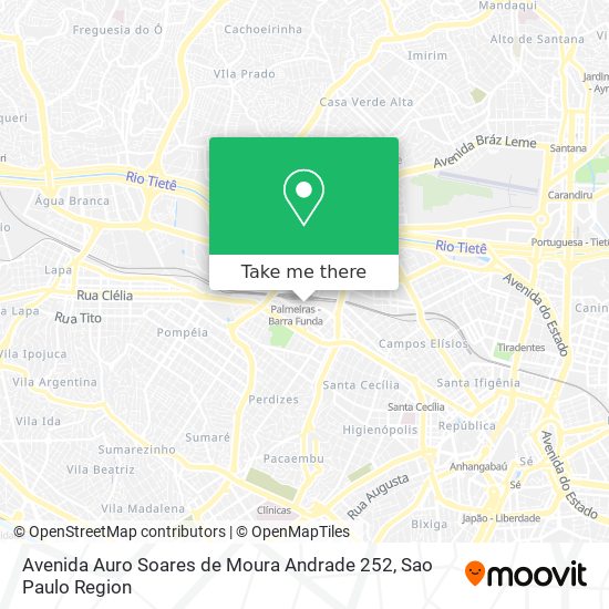 Avenida Auro Soares de Moura Andrade 252 map