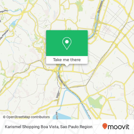 Karismel Shopping Boa Vista map