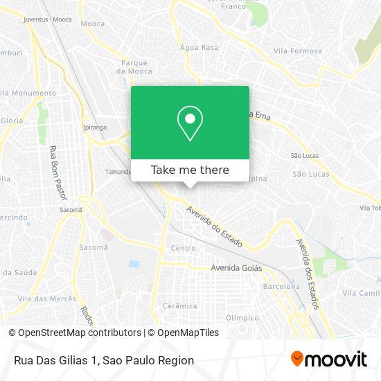 Rua Das Gilias 1 map