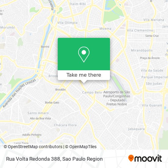 Mapa Rua Volta Redonda 388
