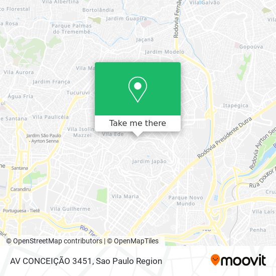 AV CONCEIÇÃO 3451 map