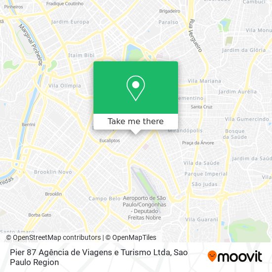 Pier 87 Agência de Viagens e Turismo Ltda map