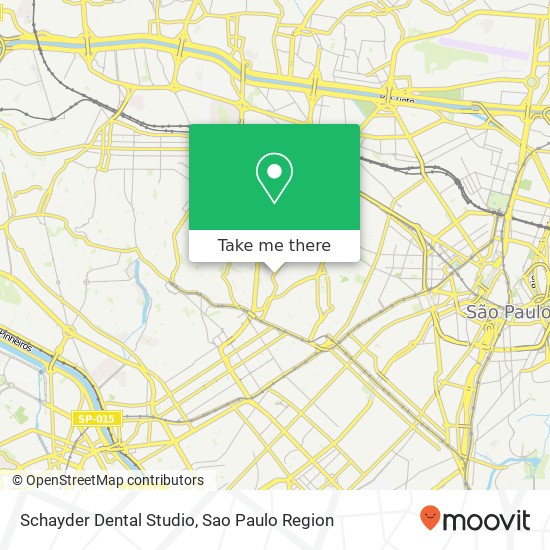 Mapa Schayder Dental Studio