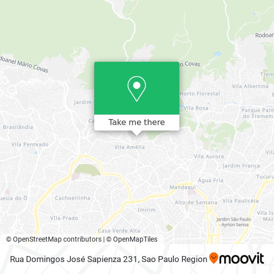Rua Domingos José Sapienza 231 map