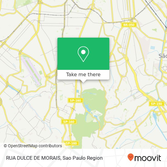 Mapa RUA DULCE  DE MORAIS
