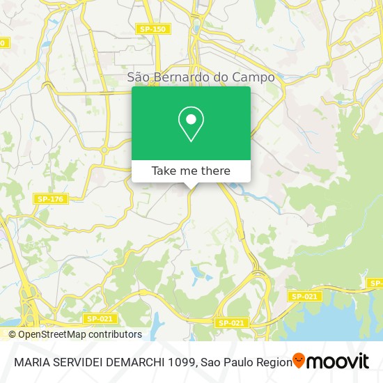 MARIA SERVIDEI DEMARCHI 1099 map