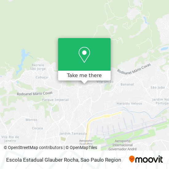 Escola Estadual Glauber Rocha map
