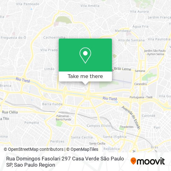 Rua Domingos Fasolari  297   Casa Verde   São Paulo   SP map