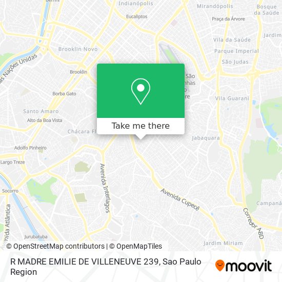 Mapa R MADRE EMILIE DE VILLENEUVE 239