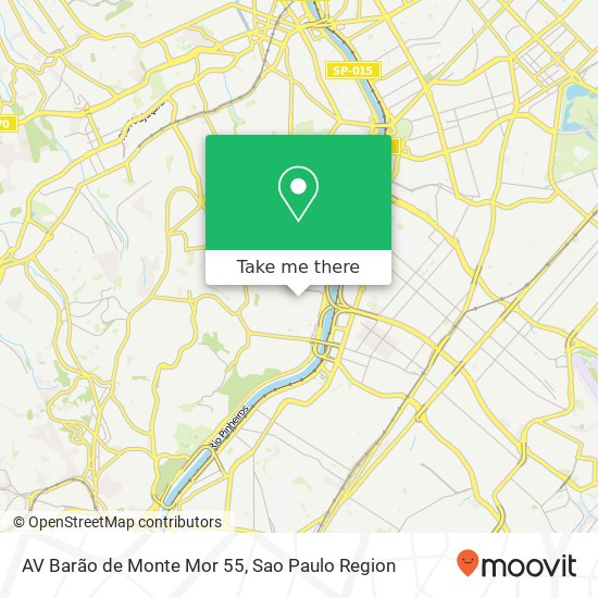 AV Barão de Monte Mor 55 map