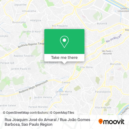 Rua Joaquim José do Amaral / Rua João Gomes Barbosa map