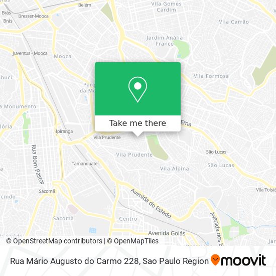 Rua Mário Augusto do Carmo 228 map