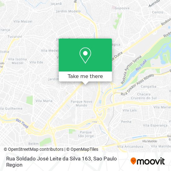 Rua Soldado José Leite da Silva 163 map