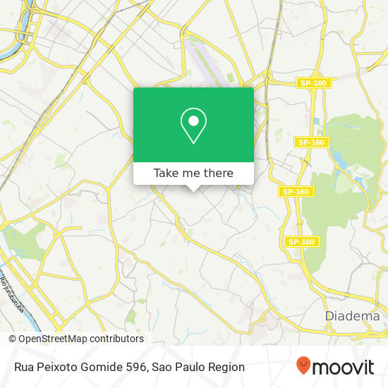 Rua Peixoto Gomide 596 map