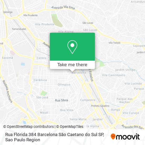 Rua Flórida  384   Barcelona   São Caetano do Sul   SP map