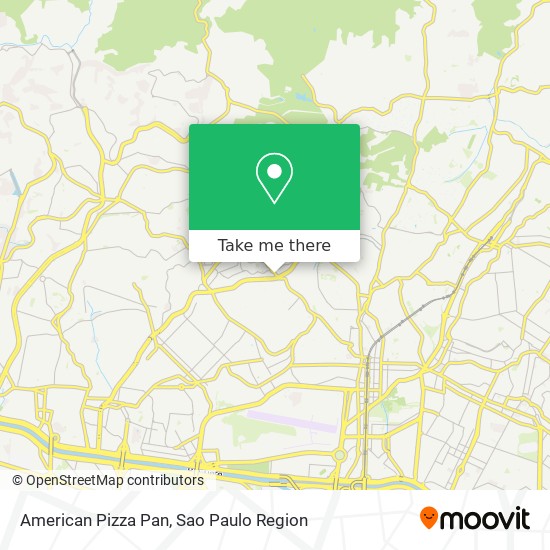 Mapa American Pizza Pan