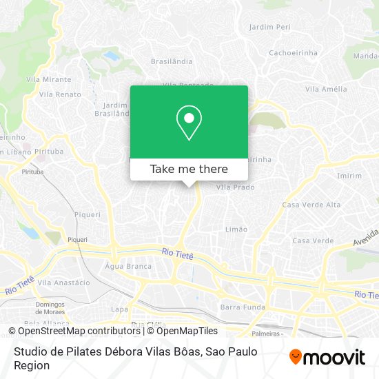 Studio de Pilates Débora Vilas Bôas map