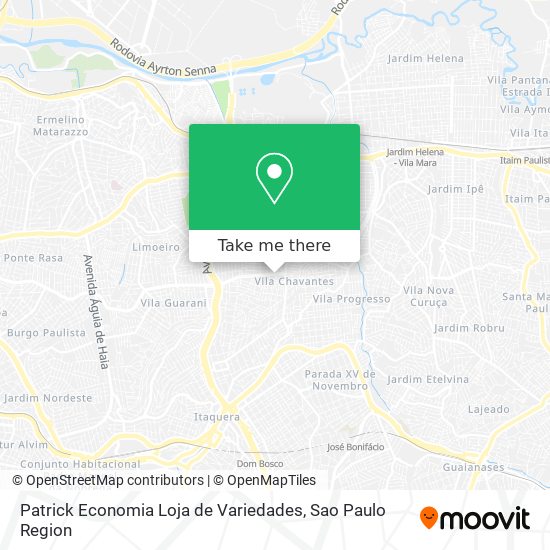 Patrick Economia Loja de Variedades map