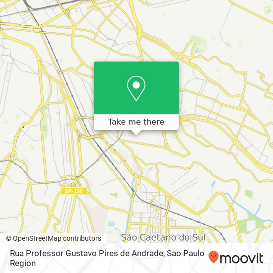 Rua Professor Gustavo Pires de Andrade map