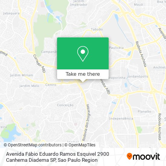 Avenida Fábio Eduardo Ramos Esquivel  2900   Canhema  Diadema   SP map