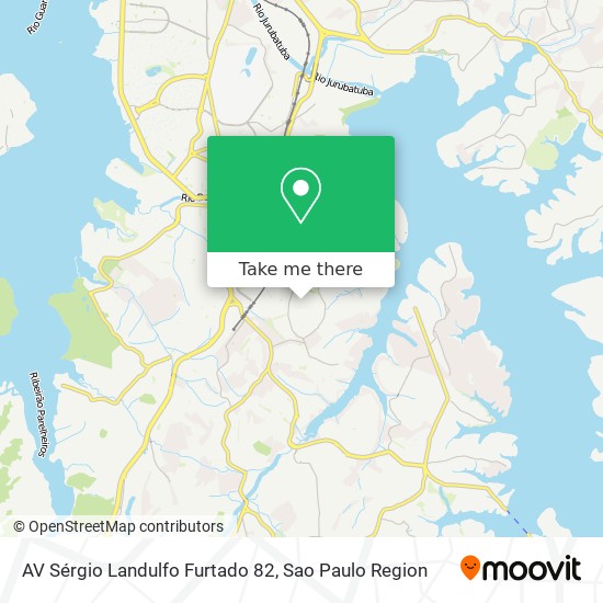Mapa AV Sérgio Landulfo Furtado 82