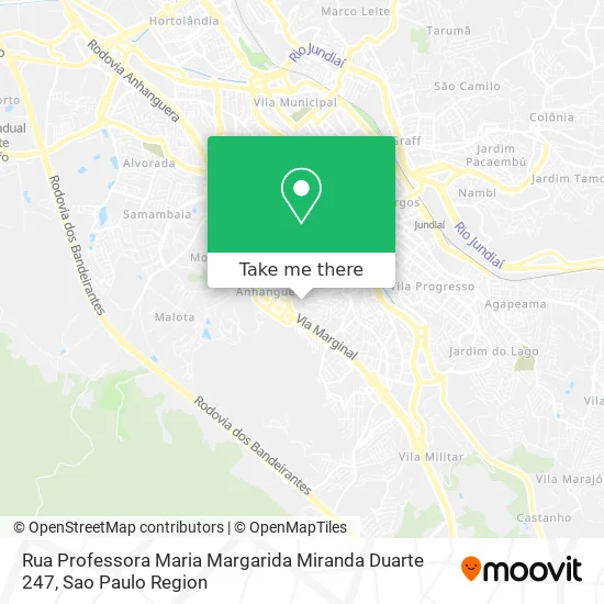 Rua Professora Maria Margarida Miranda Duarte 247 map