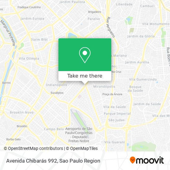 Avenida Chibarás 992 map